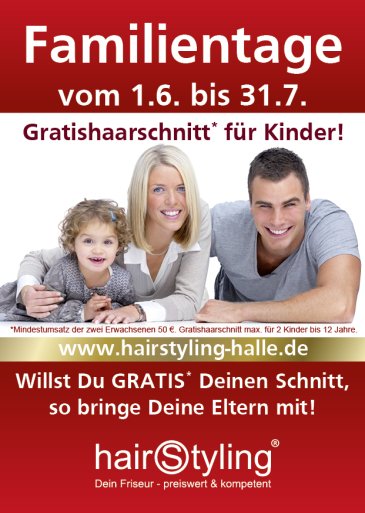 Familientage bei hairStyling