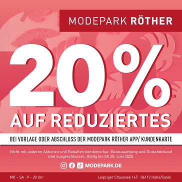Shoppingalarm bei MODEPARK RÖTHER!