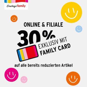 30 % Rabatt mit der FC auf bereits reduzierte Artikel