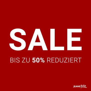 WINTER SALE bei JEANS FRITZ