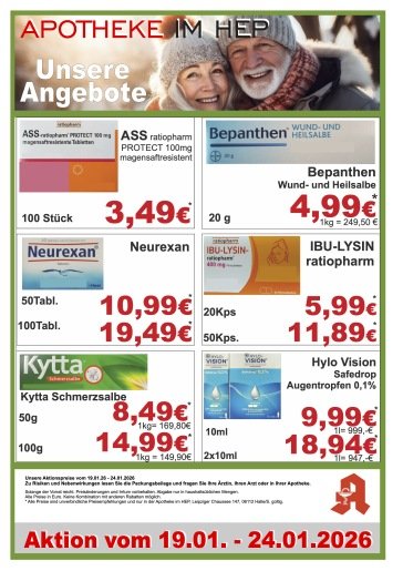 Aktuelle Apotheken Angebote