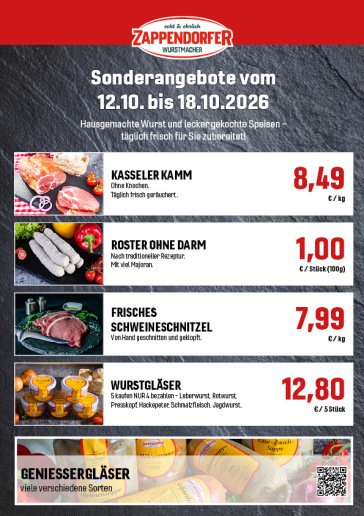Wochenangebote bei Zappendorf