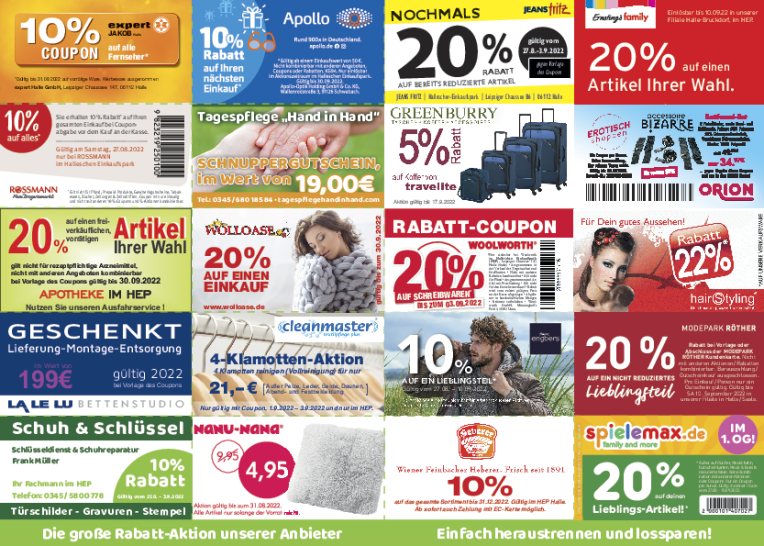 CenterNews August Coupons