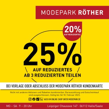 Shopping-Spaß bei MODEPARK RÖTHER!
